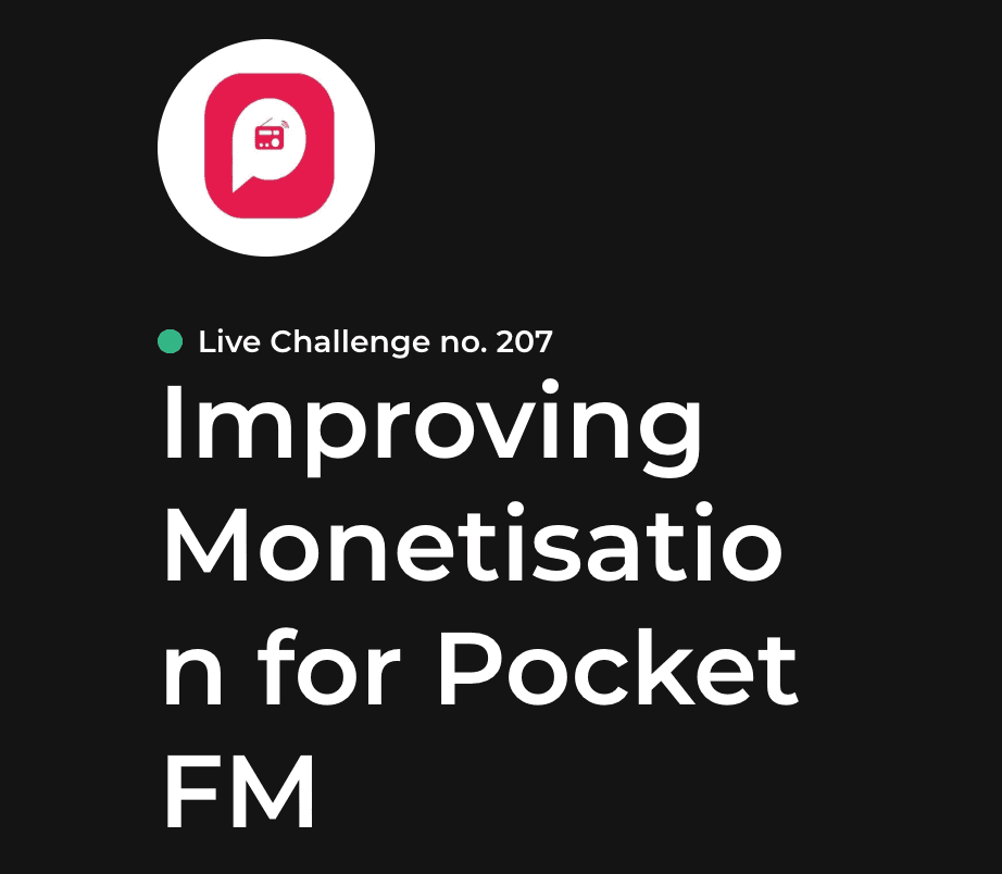 Improving Monetisation for Pocket FM